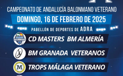 El mejor balonmano veterano vuelve a Almería con la III edición del Torneo de Balonmano Veterano de Almería
